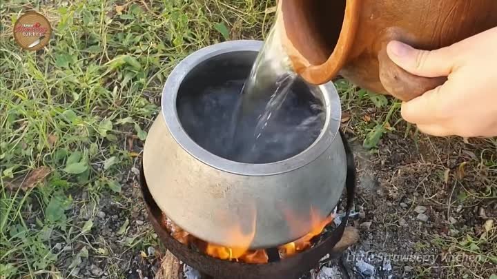 Гранат с курицей из Азербайджанской кухни