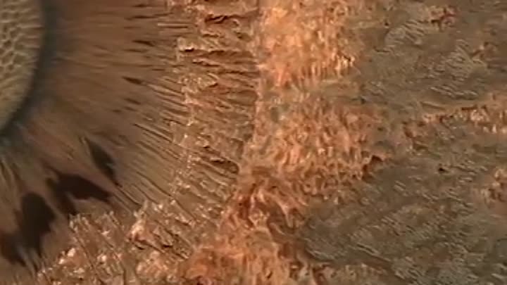 Кратер Виктория, Марс. Снято камерой HiRISE 