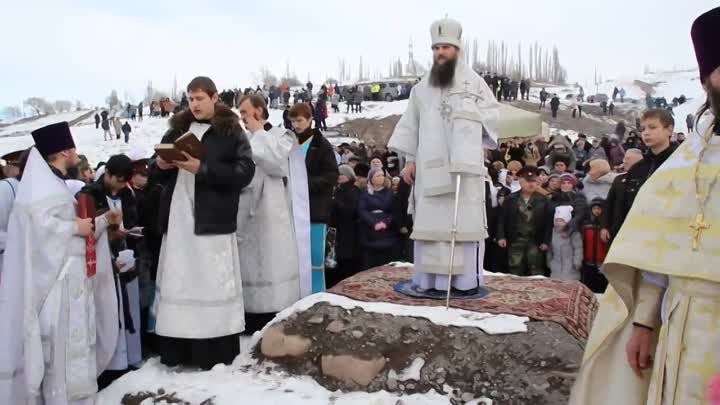 Крещенские праздники в Кыргызстане - Сосновка 19 января 2014.