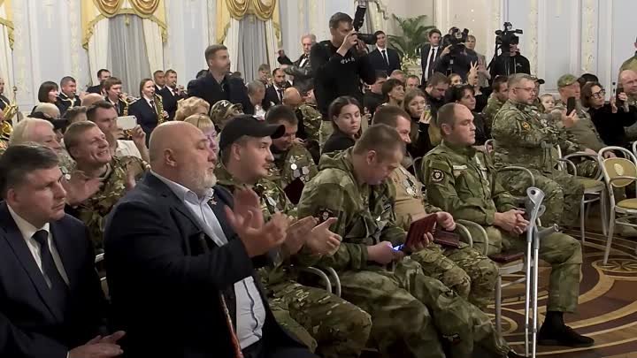 Бойцов ЧВК Вагнер представили к госнаградам в Нижнем Новгороде