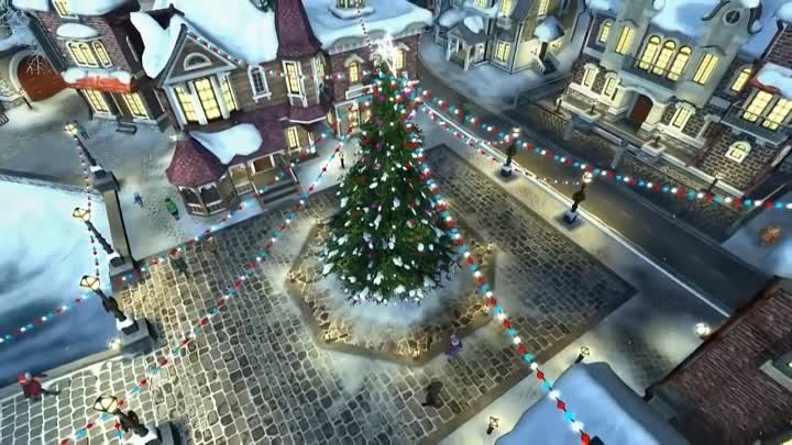 Новогодний ролик- 'Зимняя сказка' 720 HD