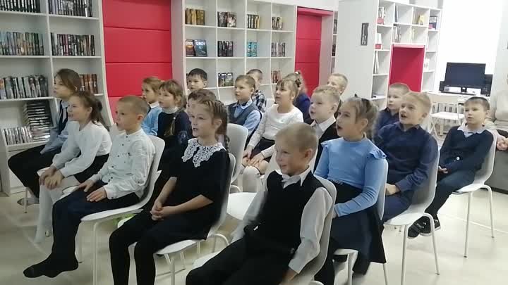 Ученики 2 класса Уральской СОШ№34 на викторине по творчеству Н. Носова