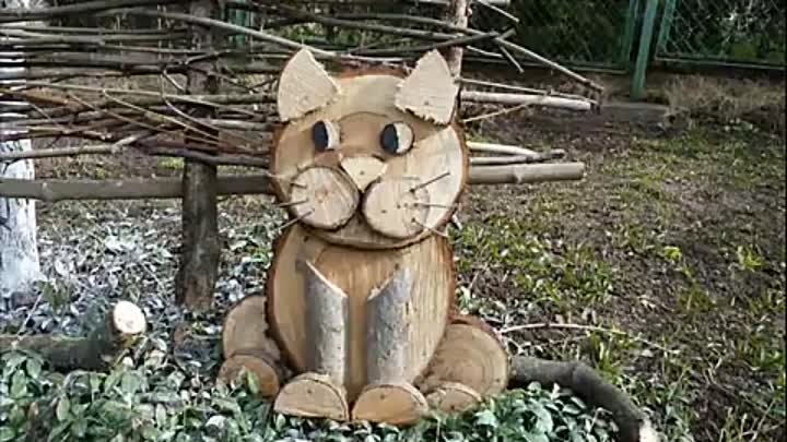 Поделки из бревен для дачи своими руками Поделки из бревен для дачи своими руками