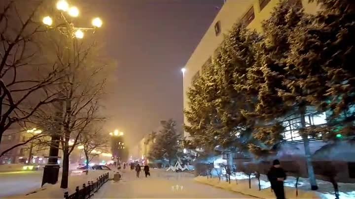 Зимний Хабаровск