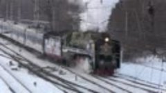 Поезд Деда мороза на Московке