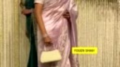 Дхармендра, Хема Малини и Эша Деол на свадебном приеме дочер...