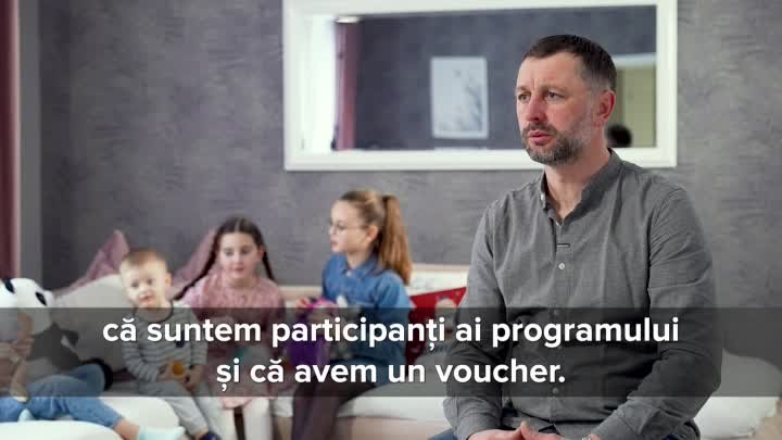 Evghenii Zirov, tată a patru copii, beneficiar al programului „Rabla ...