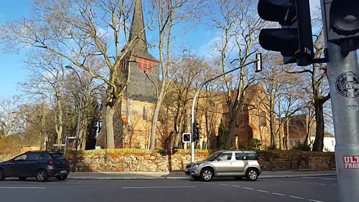 ГСВГ. Ютербог,от Liebfrauenkirche к Dammtor минуя захоронение Советс ...