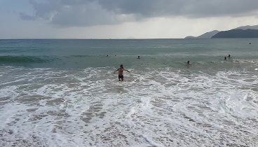 Пляж Нячанг ноябрь 2019