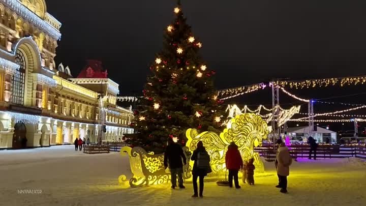 Нижегородская ярмарка Рождественская прогулка Нижний Новгород,