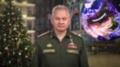 Шойгу поздравил военных с Новым годом