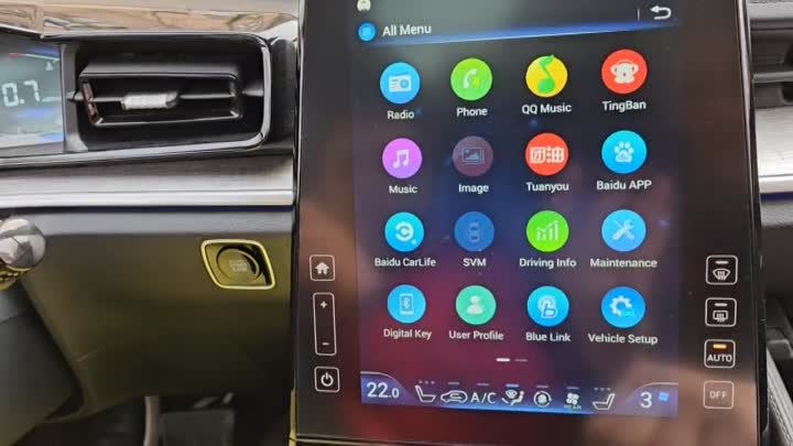 Навигация в Hyundai Custo из Китая с Baidu CarLife адаптер Carplay в ...