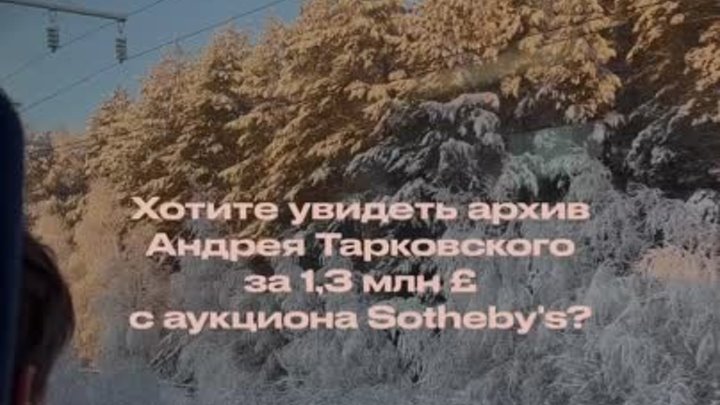 Путешествие в город дества Андрея Тарковского