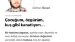 Gökhan Özcan - Çocuğum, özgürüm, kuş gibi kanatlıyım… - 25.1...