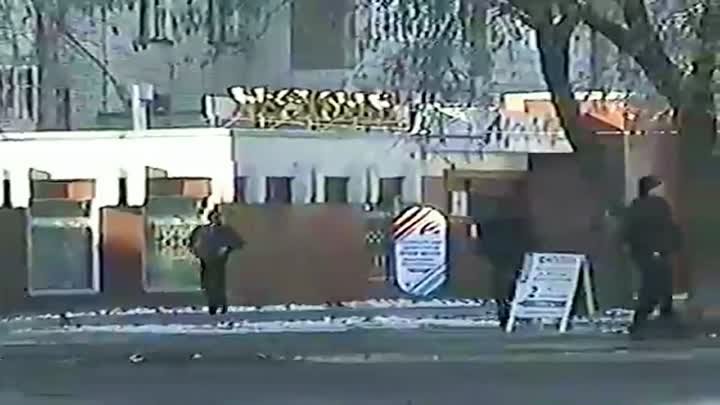 Киров. 26 октября 2001 года. Из окна автомобиля. Часть 1. Октябрьски ...