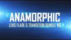 Anamorphic Lens Flare &amp; Light Transitions Bundle V2 | Stock ...