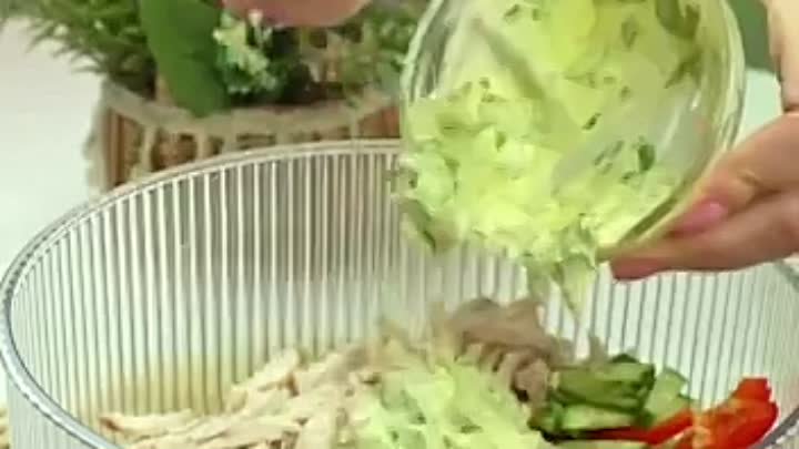 Лёгкий салат для похудения