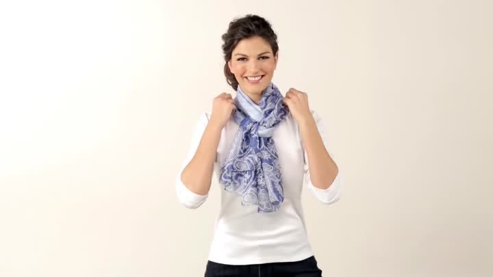 😍 12 способов стильно завязать шарф! - способ 10