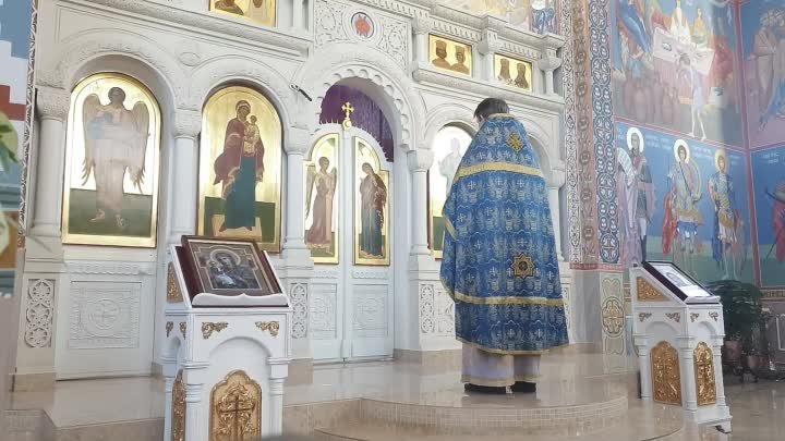 Благовещение Пресвятой Богородицы в храме св. Феодора Ушакова