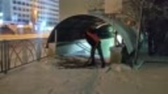 В Ставрополе с ночи устраняют последствия снегопада и наледи