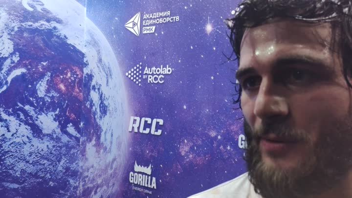 Ахмед Саралиев после победы на RCC18. Моё видео. 