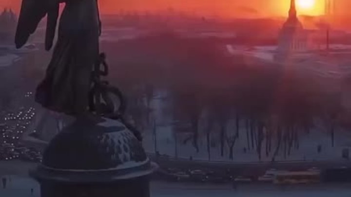 Невероятная красота Петербурга на закате