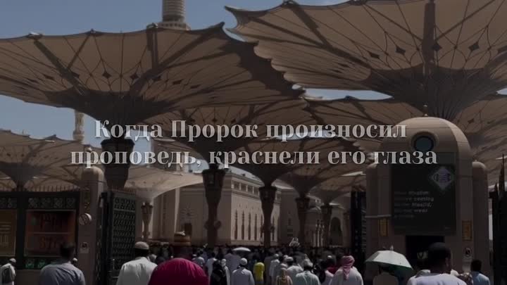 Речь Пророка Мухьаммада ﷺ 