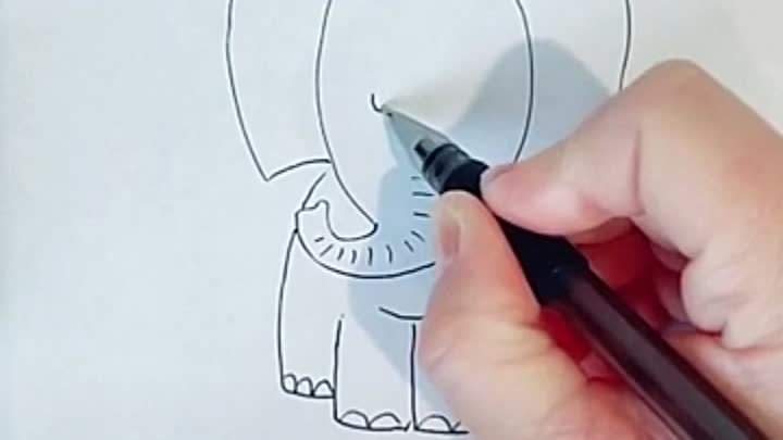 Рисуем слоника