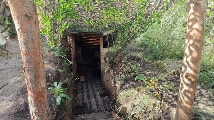 Блиндаж под землей фото Блиндаж под землей фото