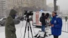 Пожар на Пушкинской площади в Москве 15. 02. 24.
