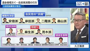 プライムニュース 240126 動画 自民党６派閥のうち４つが解散を決めた | 2024年1月26日