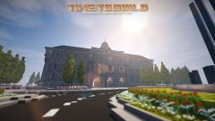 Красивый дом в Minecraft на сервере TimeToBuild