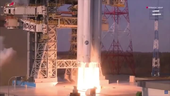 Тяжёлая ракета-носитель "Ангара-А5" совершила пуск с космо ...