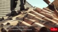 How to fit Clay roofing tiles using dry installation system ...