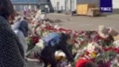 Футболисты ＂Динамо＂ возложили цветы к стихийному мемориалу в...