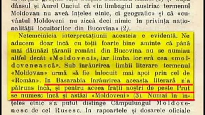 Cînd și CUM au Apărut "Romînii" în Moldova? _Partea 1_