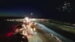 Jan26 - Fireworks Light The Sky As Truckers In The Canadian ...