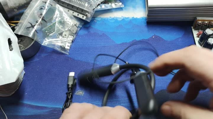 Беспроводные наушники Bluetooth с шейным ободом магнитные  спортивные  для бега Bluetooth-com 52