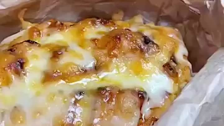 Сочная курочка с картошкой под сыром