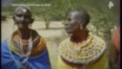 Африканская деревня женщин.