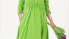 Almirastyle 351 зеленый Платье 50, 52, 54. Цена 3850 руб.