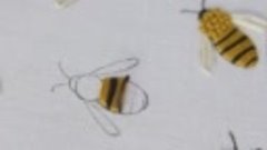 Вышивка Пчела