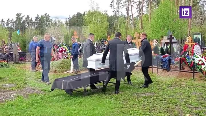 На кадрах — похороны байкера, которого убили в Люблино
