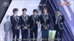 [ENG] TXT &#39;AAA Rookie Award&#39; speech at 2019 Asia Artist Awar...