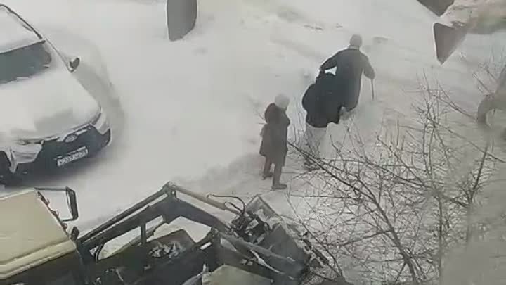 Чистка снега, город Новомосковск 