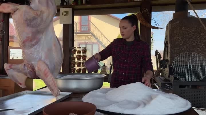 Хрустящая Соленая Корочка Из Индейки В Печи! Особый Способ Приготовления