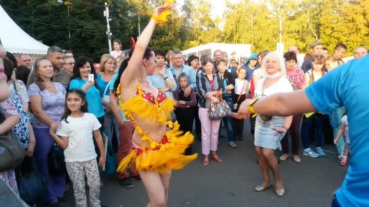 СОЛЬНАЯ САЛЬСА. Интерактив со зрителями.Елена Дружнова (Хеста Харист ...