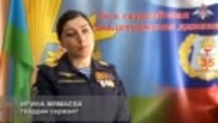Старший сержант Ирина Мямаева, операционная медицинская сест...