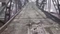 Паводок снес мост на глазах жителя Нагайбакского района