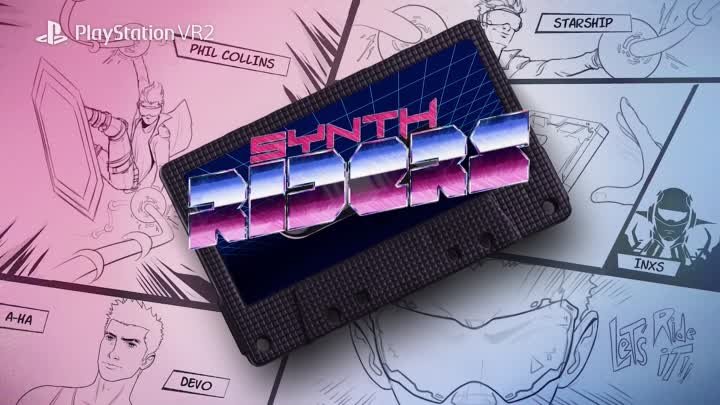 Synth Riders - 80s Mixtape - Side A Release Trailer _ PS5 & PS V ...